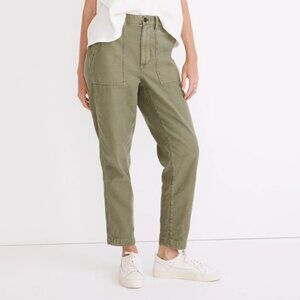 Madewell Tall Griff Tapered Fatigue Cargo Pants size 28 tall